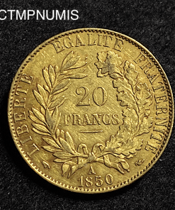 ,MONNAIE,FRANCAISE,20,FRANCS,OR,CERES,1850,