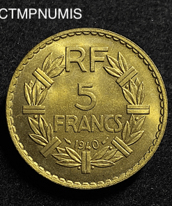 ,MONNAIE,FRANCAISE,5,FRANCS,LAVRILLIER,1940,