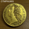 ,MONNAIE,ROYALE,LOUIS,LOUIS,OR,BANDEAU,1741,