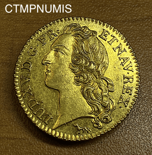 ,MONNAIE,ROYALE,LOUIS,LOUIS,OR,BANDEAU,1741,