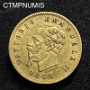 ,MONNAIE,ITALIE,5,LIRE,OR,1863,TURIN,