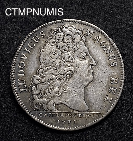,JETON,LANGUEDOC,PORT,DE,SETE,1710,LOUIS,XIV,