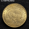 ,MONNAIE,10,FRANCS,OR,COQ,1908,
