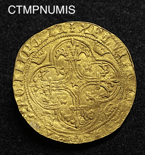 ,MONNAIE,ROYALE,CHARLES,VI,ECU,OR,COURONNE,