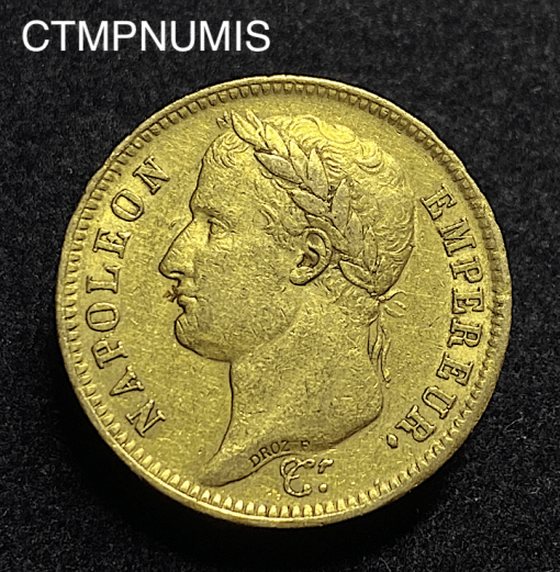 ,MONNAIE,EMPIRE,40,FRANCS,OR,NAPOLEON,I°,1811,