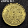 ,MONNAIE,5,FRANCS,LAVRILLIER,BRONZE,1945,C,CASTELSARRAZIN,