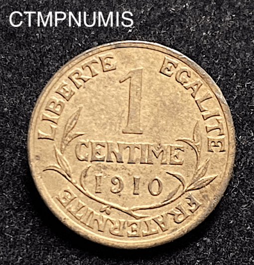 ,MONNAIE,FRANCAISE,1,CENTIME,DUPUIS,1910,
