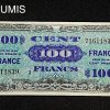 ,BILLET,FRANCAIS,100,FRANCS,VERSO,FRANCE,1945,NEUF,