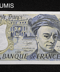 ,BILLET,50,FRANCS,QUENTIN,TOUR,1982,NEUF,