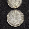 MONNAIE,ROYAUME,UNI,1,2,3,4,PENCE,ARGENT,1906,