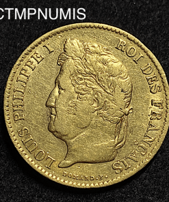 ,MONNAIE,ROYALE,LOUIS,PHILIPPE,40,FRANCS,OR,1834,