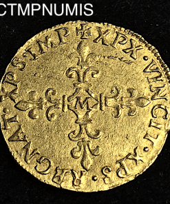 MONNAIE,ROYALE,ECU,OR,CHARLES,IX,1571,M,TOULOUSE,