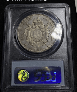 ,MONNAIE,EMPIRE,5 FRANCS,NAPOLEON,1854,MS63,
