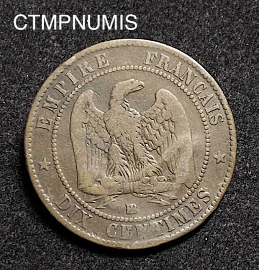 ,MONNAIE,SATIRIQUE,NAPOLEON,III,1855,