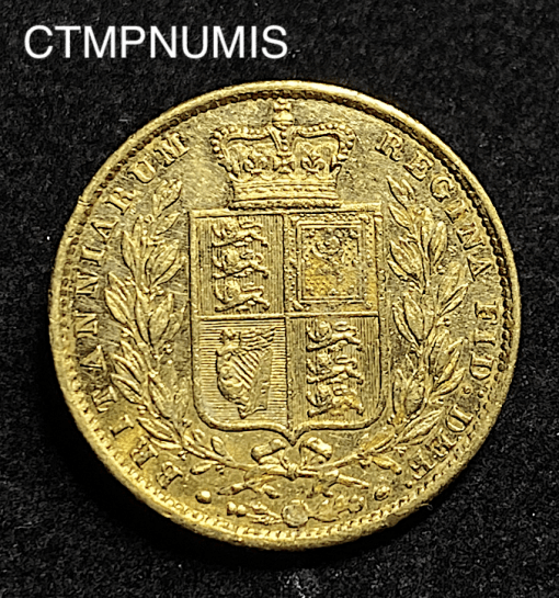 ,MONNAIE,1,SOUVERAIN,OR,VICTORIA,1853,
