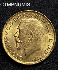 ,MONNAIE,INDE,SOUVERAIN,OR,GEORGES,1918,