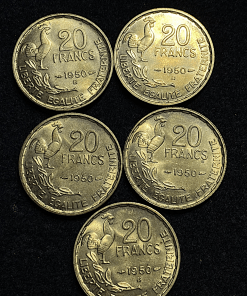 ,MONNAIE,FRANCAISE,GEORGES,GUIRAUD,1950,