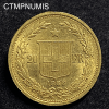 ,MONNAIE,SUISSE,20,FRANCS,OR,HELVETIA,1886,