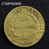 ,MONNAIE,40,FRANCS,OR,NAPOLEON,AN,13,