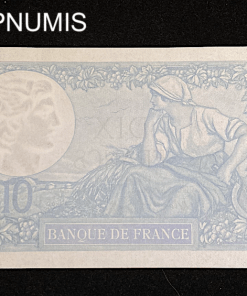 ,BILLET,10,FRANCS,MINERVE,1941,