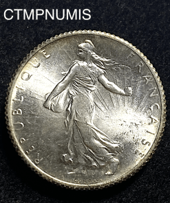 ,MONNAIE,1,FRANC,ARGENT,SEMEUSE,1917,SPL,