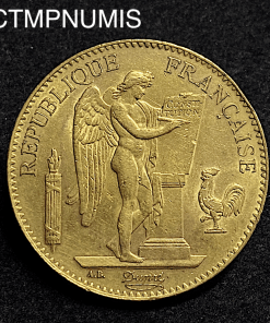 ,MONNAIE,100,FRANCS,OR,GENIE,1886,