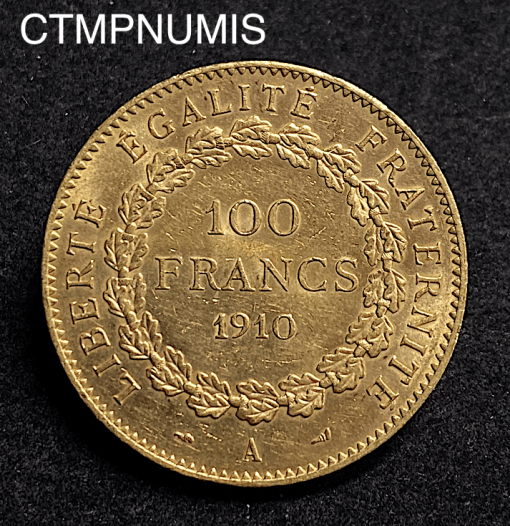,MONNAIE,100,FRANCS,GENIE,1910,