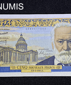 ,BILLET,5,NF,VICTOR,HUGO,1964,