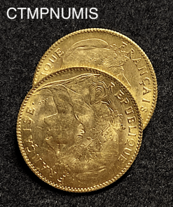 ,MONNAIE,10,FRANCS,OR,COQ,1911,SUP,
