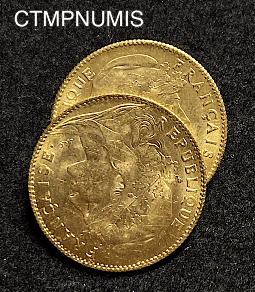 ,MONNAIE,10,FRANCS,OR,COQ,1911,SUP,