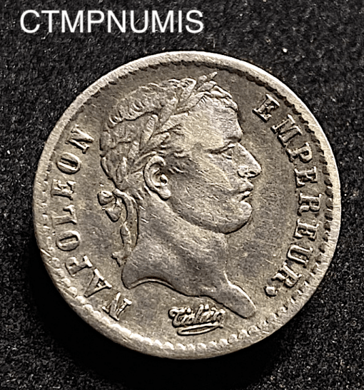 ,MONNAIE,EMPIRE,1/2,FRANC,ARGENT,NAPOLEON,1811,B,ROUEN,