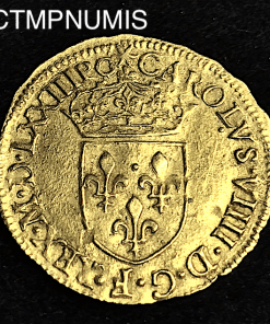 ,MONNAIE,ECU,OR,CHARLES,IX,1573,M,TOULOUSE,