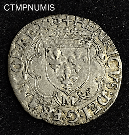 ,MONNAIE,ROYALE,DOUZAIN,CROISETTE,TOULOUSE,HENRI,II,