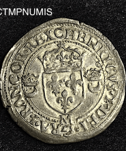 ,MONNAIE,TOULOUSE,HENRI,II,DOUZAIN,1550,