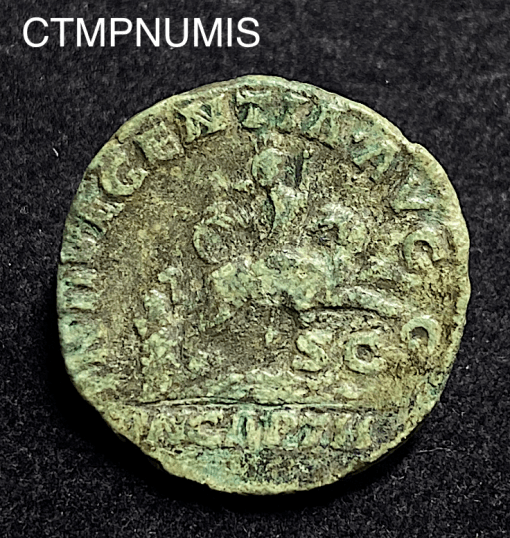 ,MONNAIE,AS,CARACALLA,LION,