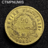 ,MONNAIE,EMPIRE,20,FRANCS,OR,NAPOLEON,1813,W,LILLE,