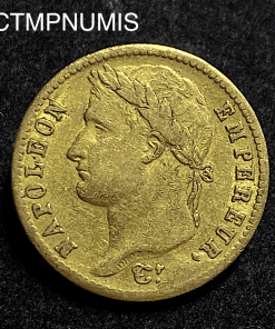 ,MONNAIE,EMPIRE,20,FRANCS,OR,NAPOLEON,1813,W,LILLE,