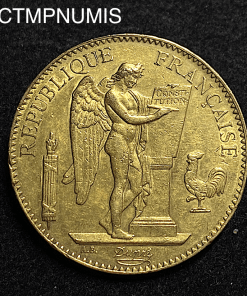 ,MONNAIE,100,FRANCS,OR,GENIE,1885,