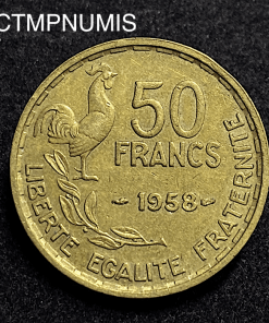 ,MONNAIE,50,FRANCS,GUIRAUD,1958,