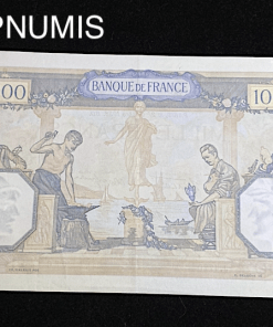 ,BILLET,1000,FRANCS,CERES,MERCURE,1938,