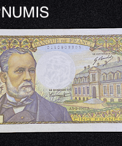 ,BILLET,5,FRANCS,PASTEUR,1967,SUP,