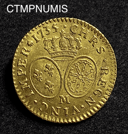 ,ROYALE,LOUIS,OR,LOUIS,XV,1735,TOULOUSE,