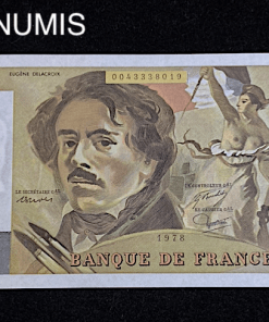 ,BILLET,100,FRANCS,DELACROIX,1978,NEUF,