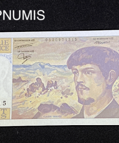 ,BILLET,20,DEBUSSY,1987,NEUF,