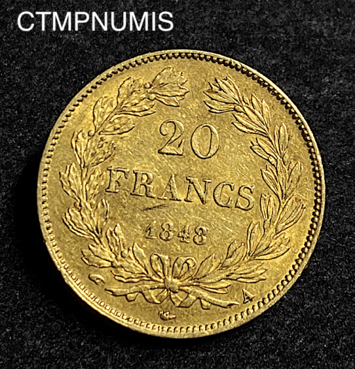,MONNAIENROYALE,20,FRANCS,OR,1848,
