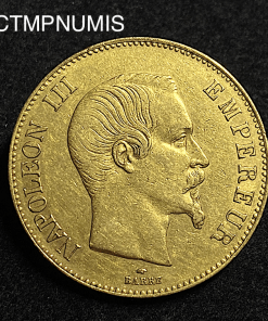 ,MONNAIE,EMPIRE,100,FRANCS,OR,NAPOLEON,1855,