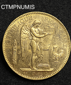 ,MONNAIE,100,FRANCS,OR,GENIE,1905,