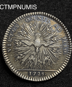 ,JETON,LOUIS,XV,ORDRE,SAINT,ESPRIT,1728,