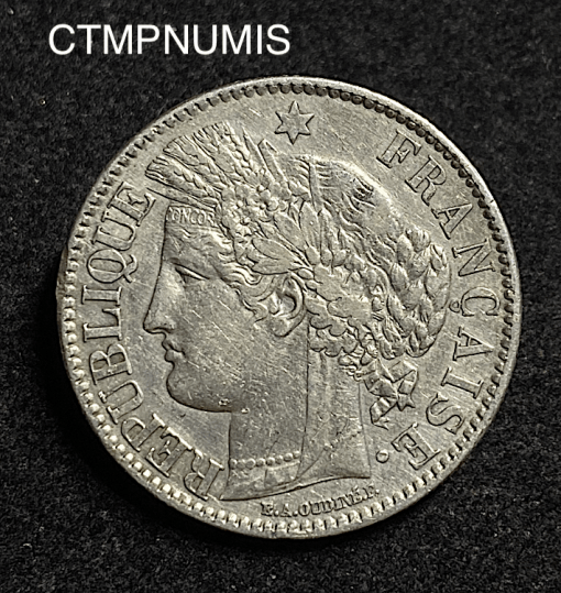 ,MONNAIE,2,FRANCS,ARGENT,CERES,1871,BORDEAUX,