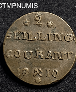 ,MONNAIE,NORVEGE,2.SKILLING,1810,FREDERICK,